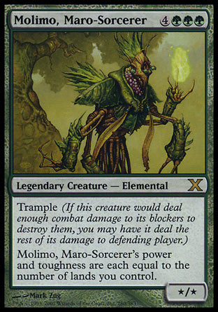 Molimo, Maro-Sorcerer (10th Edition) Light Play