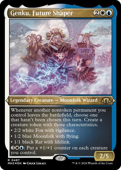 Genku, Future Shaper (Foil Etched) (Modern Horizons 3) Near Mint