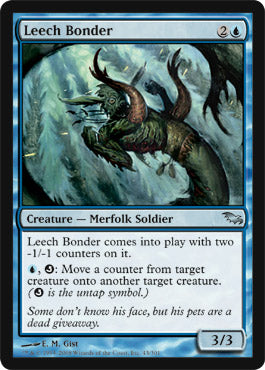 Leech Bonder (Shadowmoor) Near Mint Foil