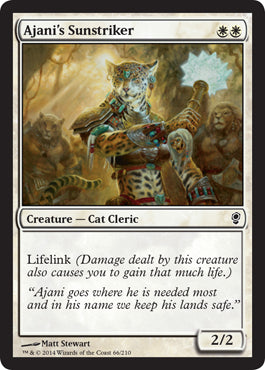 Ajani's Sunstriker (Conspiracy) Near Mint