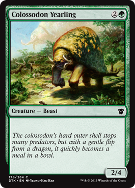 Colossodon Yearling (Dragons of Tarkir) Near Mint