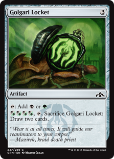 Golgari Locket (Guilds of Ravnica) Near Mint Foil
