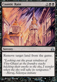 Caustic Rain (Guildpact) Near Mint Foil