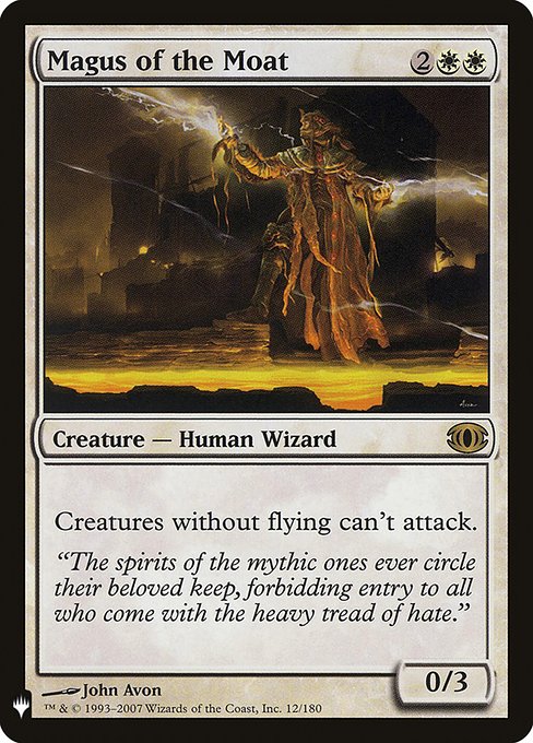 Magus of the Moat (Mystery Booster) Near Mint