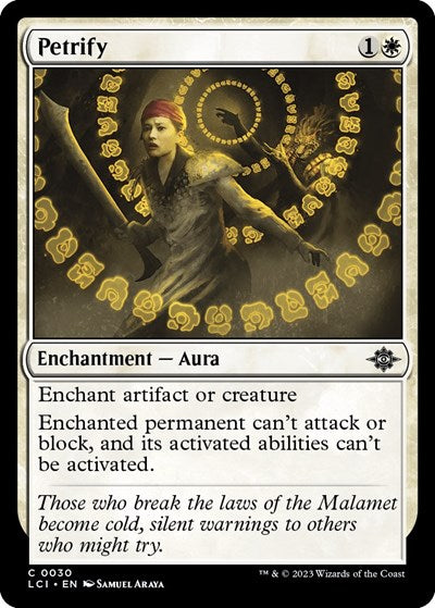 Petrify (The Lost Caverns of Ixalan) Near Mint