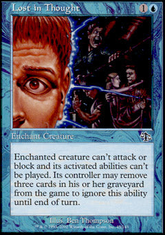 Lost in Thought (Judgment) Near Mint Foil