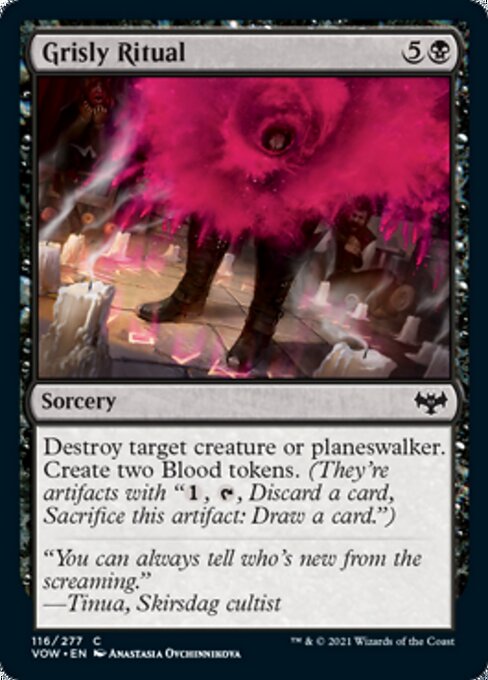Grisly Ritual (Innistrad: Crimson Vow) Near Mint