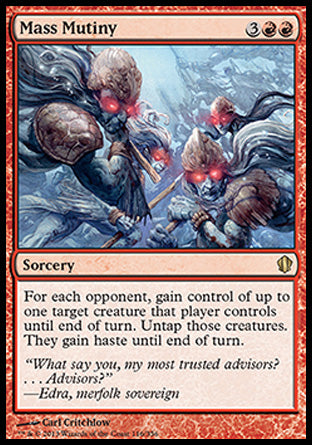 Mass Mutiny (Commander 2013 Edition) Near Mint