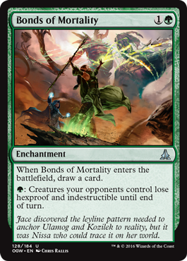 Bonds of Mortality (Oath of the Gatewatch) Near Mint Foil