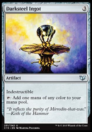 Darksteel Ingot (Commander 2015) Near Mint