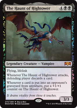 The Haunt of Hightower (Ravnica Allegiance) Near Mint Foil