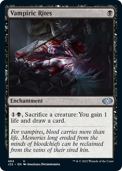 Vampiric Rites (Jumpstart 2022) Near Mint