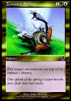 Temporal Spring (Apocalypse) Near Mint Foil