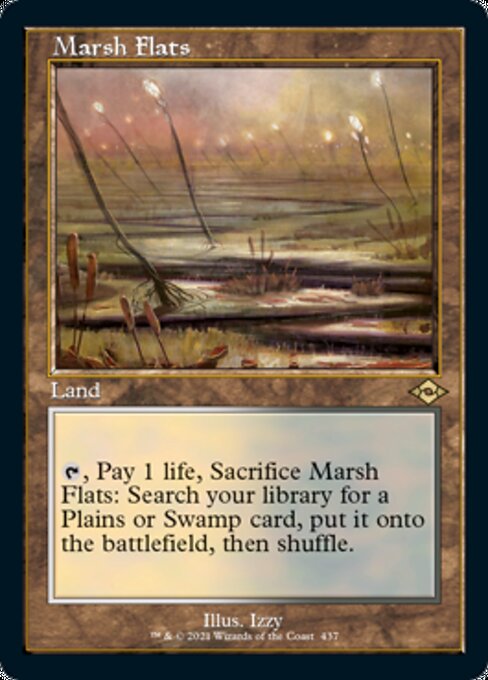 Marsh Flats (Retro Frame) (Modern Horizons 2) Near Mint Etched Foil