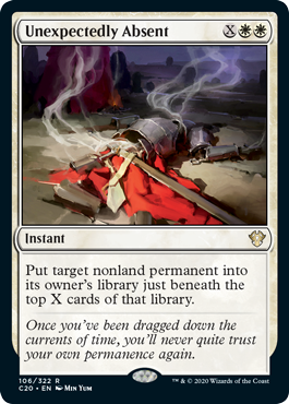 Unexpectedly Absent (Commander 2020 Ikoria) Near Mint