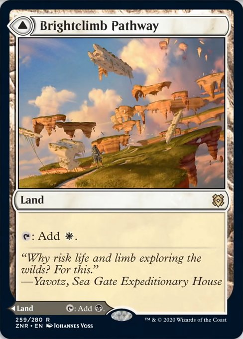 Brightclimb Pathway / Grimclimb Pathway (Zendikar Rising) Near Mint