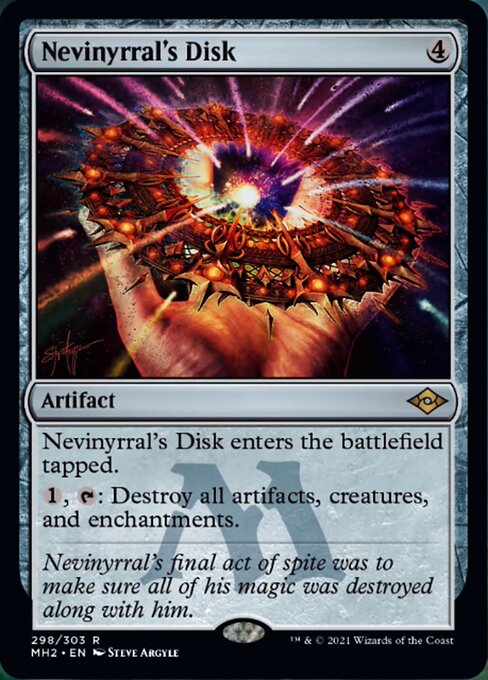 Nevinyrral's Disk (Modern Horizons 2) Near Mint Foil