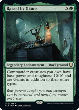Raised by Giants (Commander Legends: Battle for Baldur's Gate) Near Mint