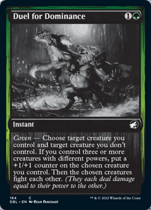 Duel for Dominance (Innistrad: Double Feature) Near Mint