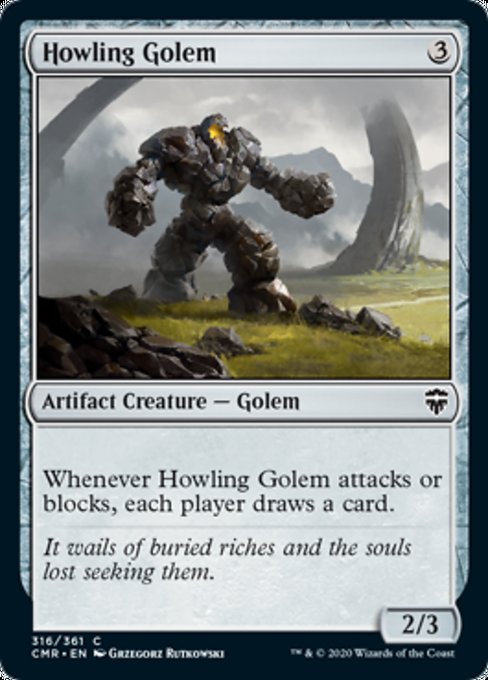 Howling Golem (Commander Legends) Near Mint Foil