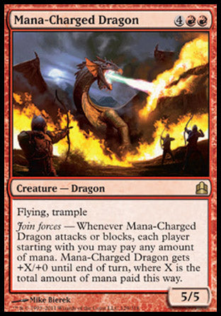 Mana-Charged Dragon (Commander) Near Mint