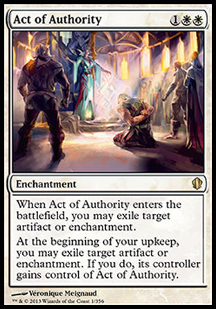 Act of Authority (Commander 2013 Edition) Near Mint