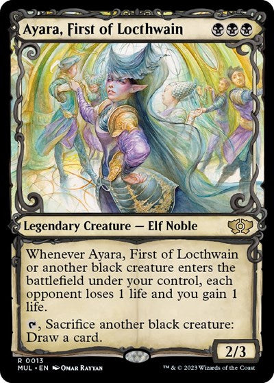 Ayara, First of Locthwain (March of the Machine: Multiverse Legends) Near Mint