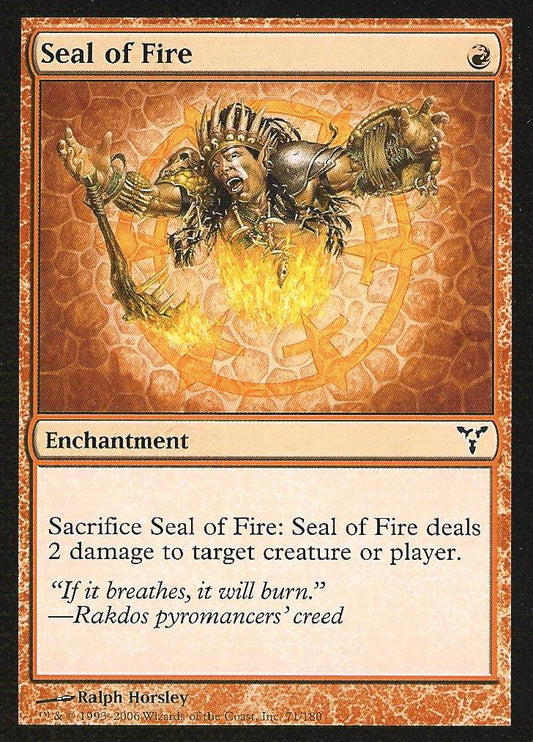 Seal of Fire (Dissension) Near Mint