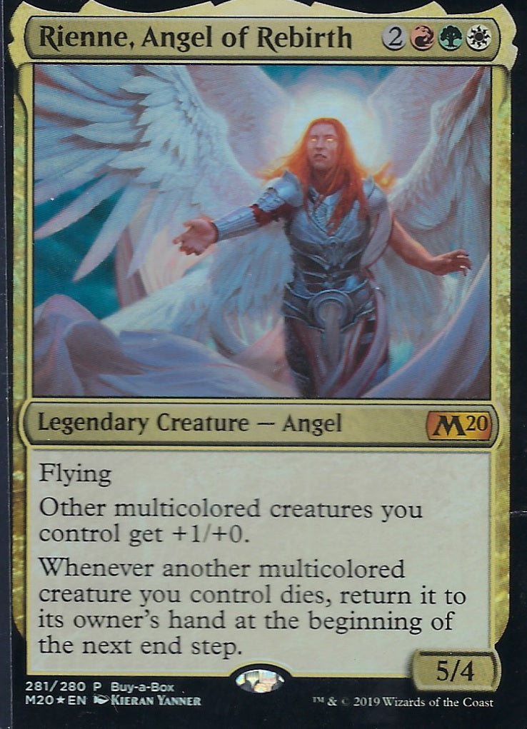 Rienne Angel of Rebirth (M20 BIBB) (Promotional Cards) Near Mint Foil