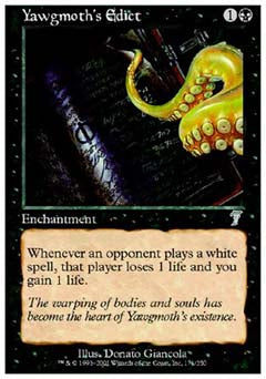 Yawgmoth's Edict (7th Edition) Good