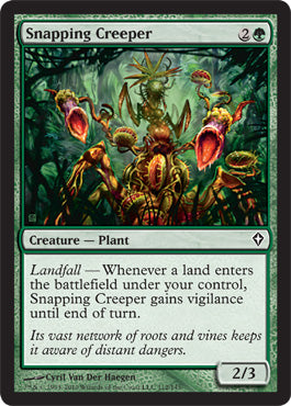Snapping Creeper (Worldwake) Near Mint