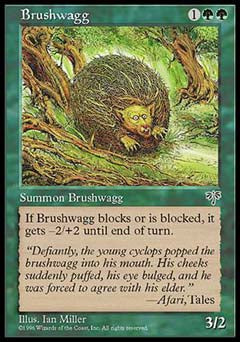 Brushwagg (Mirage) Near Mint