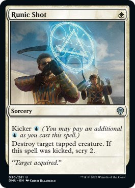 Runic Shot (Dominaria United) Near Mint Foil
