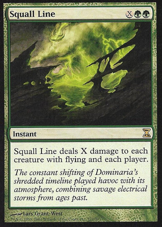 Squall Line (Time Spiral) Near Mint Chinese