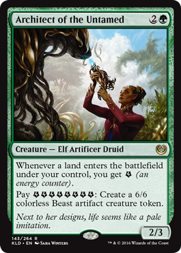 Architect of the Untamed (Kaladesh) Near Mint Foil