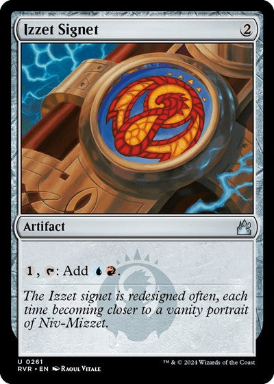 Izzet Signet (Ravnica Remastered) Near Mint