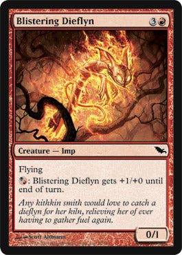 Blistering Dieflyn (Shadowmoor) Near Mint Foil