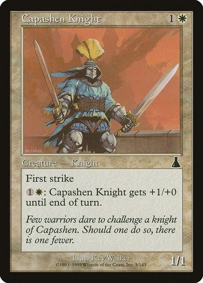 Capashen Knight (Urza's Destiny) Near Mint