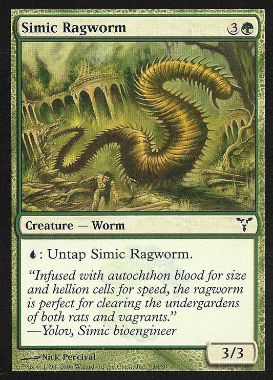 Simic Ragworm (Dissension) Near Mint