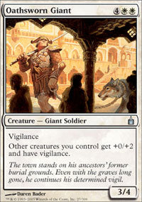 Oathsworn Giant (Ravnica) Near Mint Foil