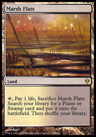 Marsh Flats (Zendikar) Near Mint