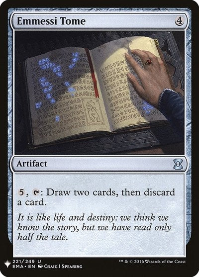 Emmessi Tome (Mystery Booster) Near Mint