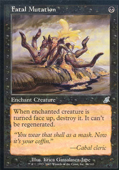 Fatal Mutation (Scourge) Near Mint Foil