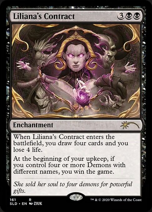 Liliana's Contract (Secret Lair) Near Mint