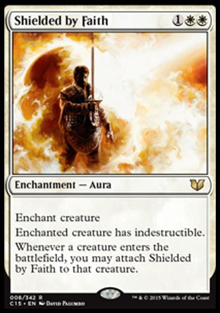 Shielded by Faith (Commander 2015) Near Mint