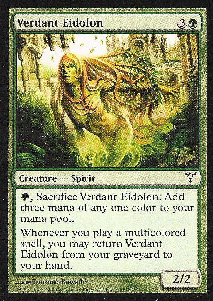 Verdant Eidolon (Dissension) Near Mint