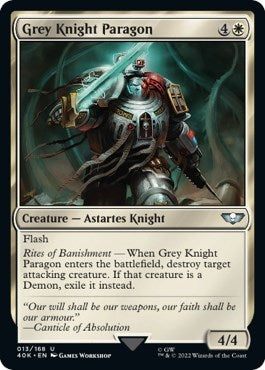 Grey Knight Paragon (Surge Foil) (Universes Beyond: Warhammer 40K) Near Mint