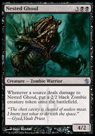 Nested Ghoul (Mirrodin Besieged) Near Mint