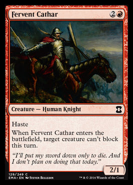 Fervent Cathar (Eternal Masters) Near Mint