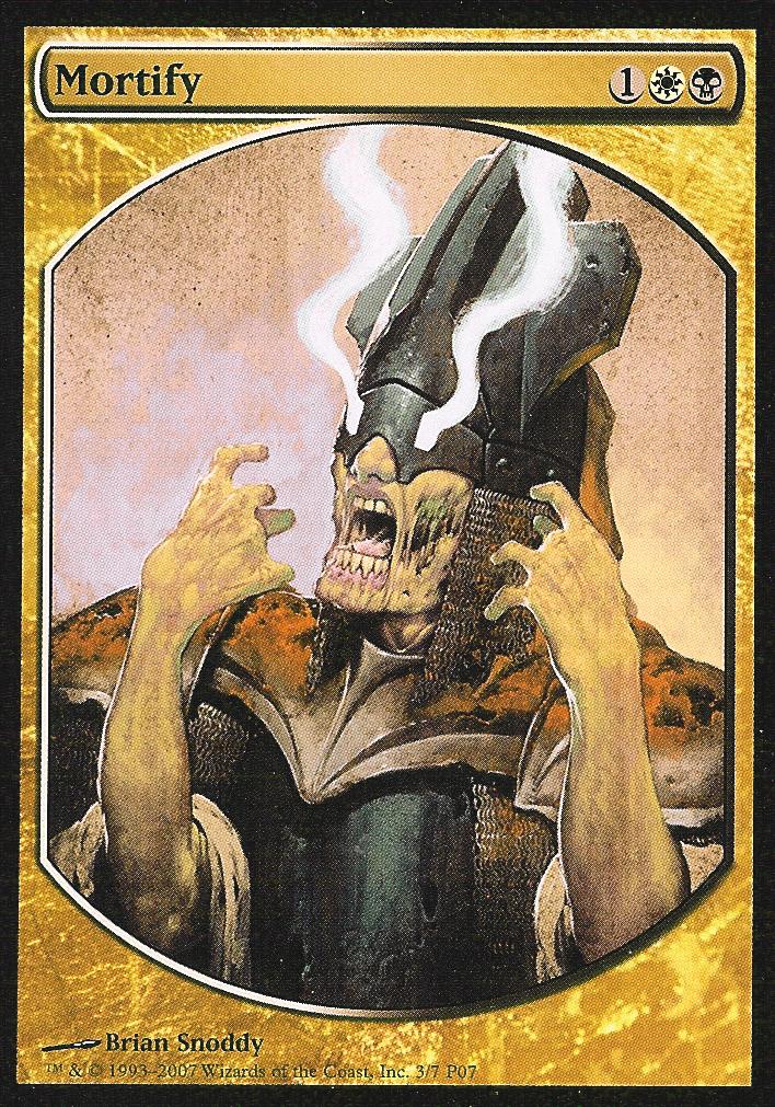 Mortify (Textless) (Promotional Cards) Good